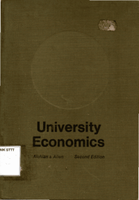 Image of UNIVERSITY ECONOMICS