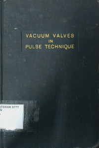 Image of VACUUM VALVES IN PILSE TECHNIQUE