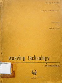 Image of WEAVING TECHNOLOGY (DESCRIPTION)