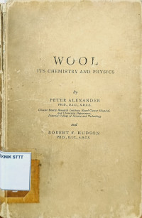Image of WOOL ITS CHEMISTRY AND PHYSICS