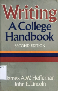 Image of WRITING: A COLLEGE HANDBOOK