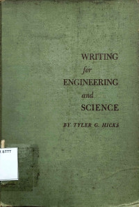 Image of WRITING FOR ENGINEERING AND SCIENCE